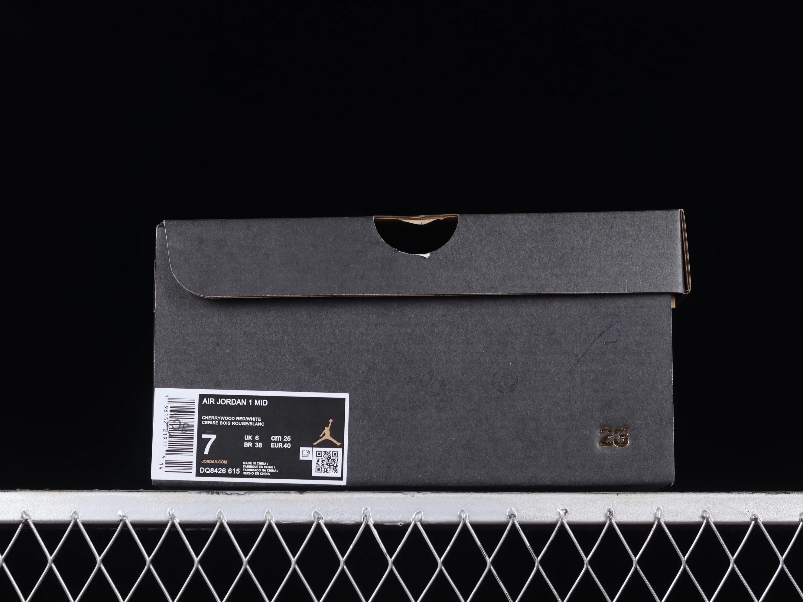 All categories Air Jordan Jordan series basketball shoes Air Jordan 1 Mid Air Jordan 1 Mid "Team Red" AJ1 Joe 1 wine red China basketball shoes DQ8426-615